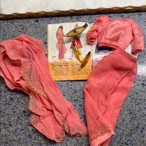 Vintage 1960’s  Barbie Arabian Nights Little Theatre Costume (doll not included)